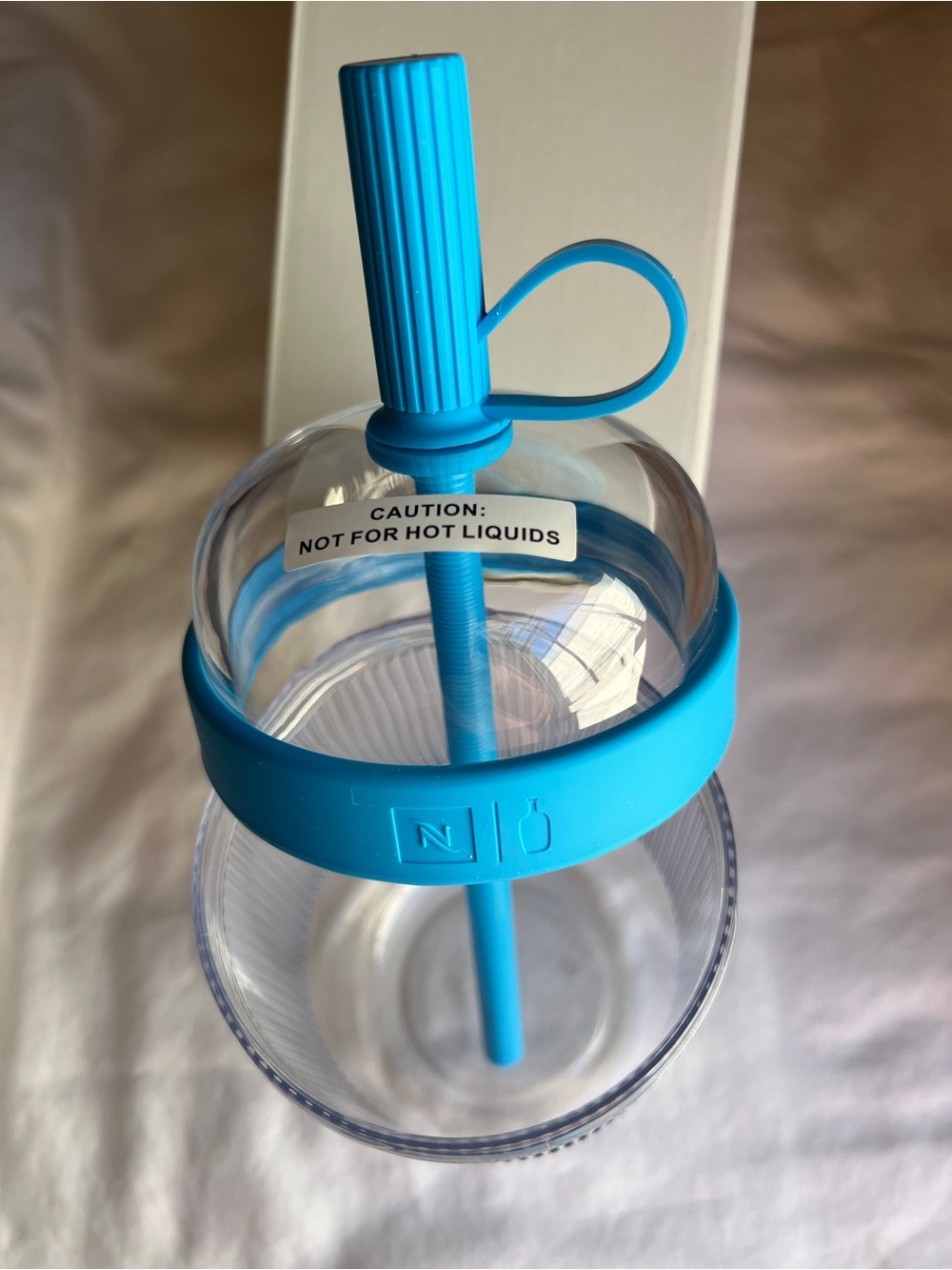 Nespresso Turquoise Travel Tumbler with Straw - Picture 6 of 8
